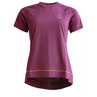 Велосипедный трикотаж Zimtstern Women's Pureflowz Eco Shirt S/S, цвет Windsor Wine
