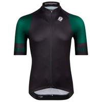 Велосипедный трикотаж Bioracer Icon Classic Jersey, цвет Black/Dark Green