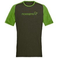 Велосипедный трикотаж Norrøna Fjørå Equaliser Lightweight T Shirt, цвет Norrona Green