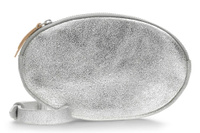 Женская сумка на пояс Clarks, серебряная