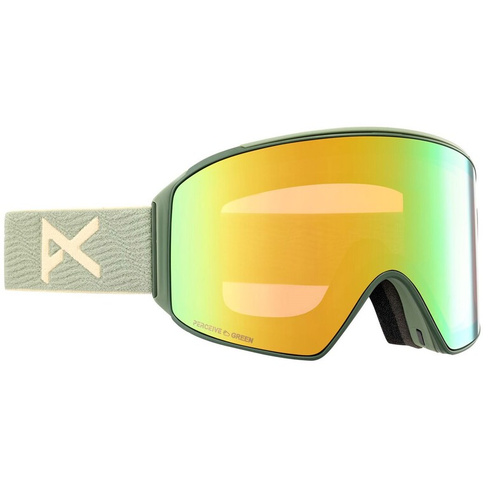 Лыжные очки Anon M4 Cylindrical MFI, зеленый