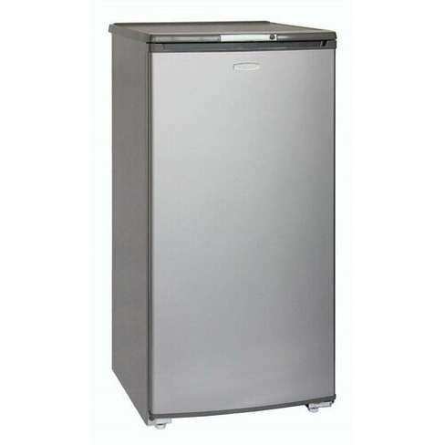 Холодильник Бирюса Б-M10 серебристый, однокамерный, общий объем 235л, с ручной разморозкой холодильной камеры, ручное, р