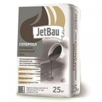 Наливной пол Суперпол JetBau цементный 20 кг