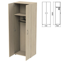 Шкаф для одежды Приоритет 720х438х2000 мм кронберг Комплект