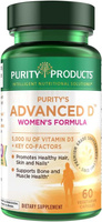 Purity Products Усовершенствованная формула витамина D, 60 капсул
