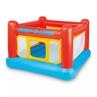 Надувной игровой домик Intex Jump-O-Lene, батут для детей от 3 до 6 лет Intex