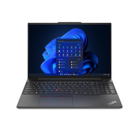 Ноутбук Lenovo ThinkPad E16 Gen 1, 16", 16 ГБ/512 ГБ, R7-7730U, AMD Radeon, черный, английская клавиатура