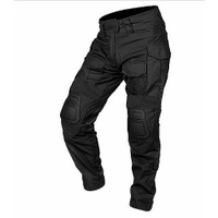 Тактические брюки с интегрированными наколенниками черные,34 Китай