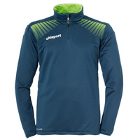 Куртка с молнией 1/4 Uhlsport Goal, синий/темный бензин/зеленый