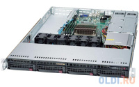 Серверная платформа Supermicro SYS-5019S-WR E3-1200v5/6, 4x DDR4 ECC, up to 4x3.5"), HS, C236 (RAID 0,1,5,10), 2x1GbE, I