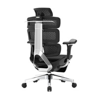 Игровое кресло Ergomax Evolution 2+, подставка для ног, черный