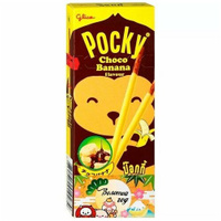 Шоколадные палочки Pocky Choco Banana / Покки Банан в шоколаде 25 гр. (Таиланд)