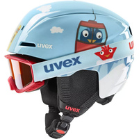 Детский лыжный шлем Viti Set Uvex, синий