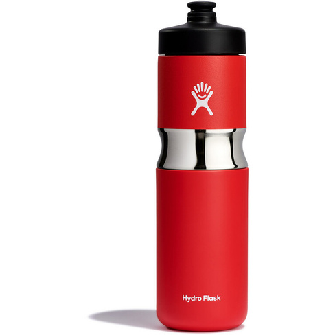 Изолированная спортивная бутылка Hydro Flask, красный