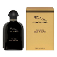 Одеколон Gold in black eau de toilette Jaguar, 100 мл