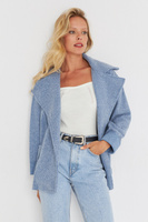 Женское синее пальто Stamp KED134 Cool & Sexy, синий