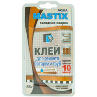 МС 0114 Клей для батарей и труб MASTIX 55 гр в блистере (холодная сварка) Mastix