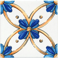 Декор керамический Капри майолика STG\A455\5232 20*20 KERAMA MARAZZI