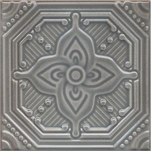 Декор керамический Салинас серый SSA001 15*15 KERAMA MARAZZI