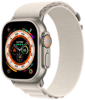 Умные часы Apple Watch Ultra 49mm Titanium Case with Alpine Loop S (Цвет: Starlight)