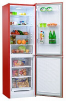 Холодильник Nordfrost NRB 152NF 832 красный