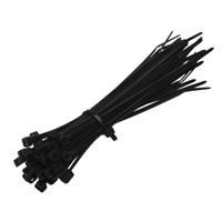 Стяжка кабельная Duwi 200x4,3 мм под винт нейлоновая черная (10 шт.) (30299 5) Düwi