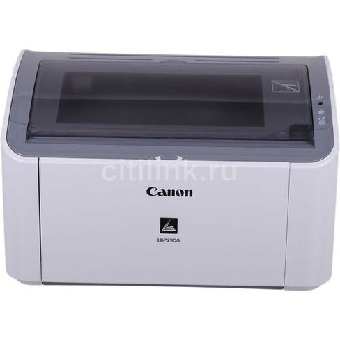 Принтер лазерный Canon Laser Shot LBP2900 черно-белая печать, A4, цвет белый [0017b049]