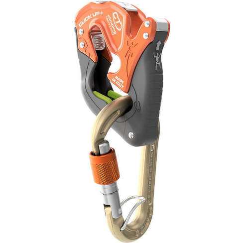 Комплект страховочных устройств Click Up Kit Plus Climbing Technology, оранжевый