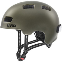 Велосипедный шлем City 4 Uvex, оливковый