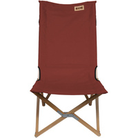Складной стальной стул для кемпинга L VH Eifel Outdoor Equipment, красный