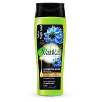 Шампунь Черный тмин Сила и блеск DABUR VATIKA Naturals Shampoo Black seed 400мл