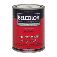 Эмаль БЕЛКОЛОР НЦ-132 1,7 кг. красная