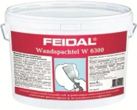 Латексная финишная шпатлевка для внутренних работ Feidal Wandspachtel W 6300 4 кг