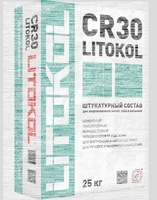 LITOKOL CR30 (Литокол ЦР30) Цементный тиксотропный состав для выравнивания стен, полов и потолков