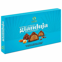 Конфеты шоколадные O'ZERA "Gianduia" с шоколадной пастой из фундука и миндаля, 220 г