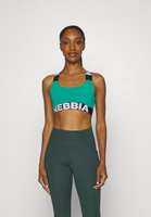 Спортивный бюстгальтер средней поддержки WOMENS Nebbia, цвет green