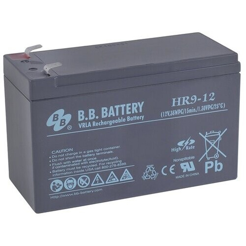 Батарея для ИБП B.B.Battery HR 9-12 B.B. Battery