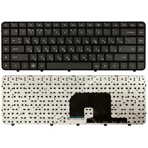 Клавиатура для HP Pavilion dv6-3004tx черная с рамкой Sino Power