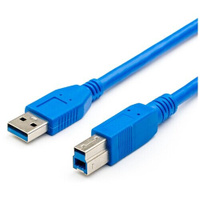 Аксессуар ATcom USB 3.0 AM - BM 3m Blue АТ12824 Atcom