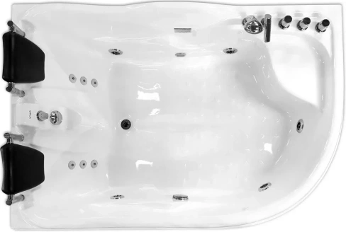 Гидромассажная ванна Gemy 180x121 см (G9083 B L)