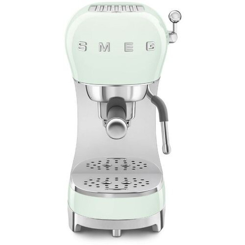 Кофеварка SMEG ECF02PGEU, рожковая, зеленый