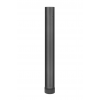 Дымоход одностенный Ферингер, D115мм, L0,5м, (Чёрный)