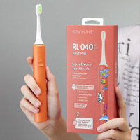 Электрическая зубная щётка RL 040 TEENS, оранжевая Revyline