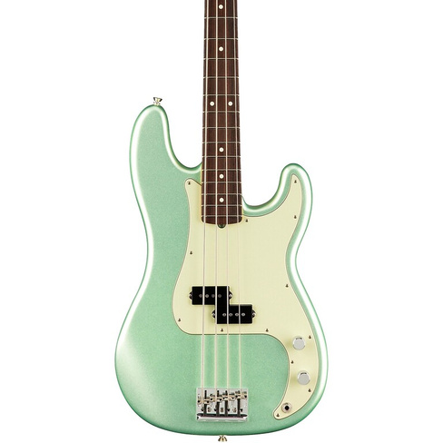 Fender American Professional II Precision Bass Накладка на гриф из палисандра Mystic Surf Green