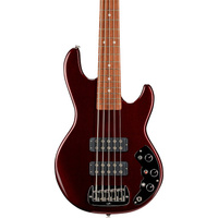 G&L CLF Research L-2500 Series 750 5-струнная электрическая бас-гитара рубиново-красный металлик