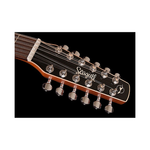 Seagull S12 CH CW GT Presys II 12-струнная акусто-электрическая гитара с вырезом Sunburst