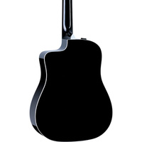 Taylor 250ce Plus Dreadnought 12-струнная акусто-электрическая гитара, черная