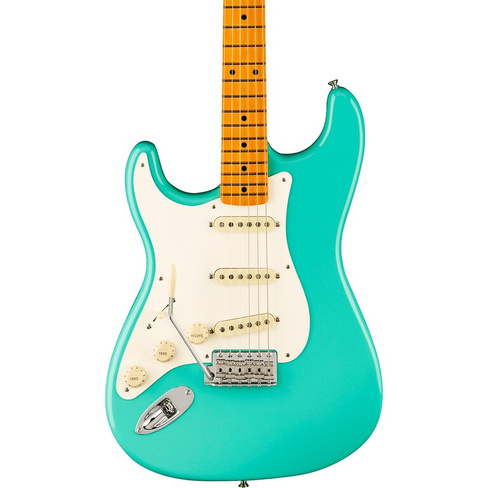 Электрогитара Fender American Vintage II 1957 Stratocaster, левосторонняя электрогитара Sea Foam Green