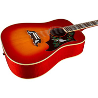 Оригинальная акусто-электрическая гитара Gibson Dove Vintage Cherry Sunburst