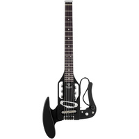 Гибридная дорожная гитара Traveler Pro-Series Mod-X, матовая черная